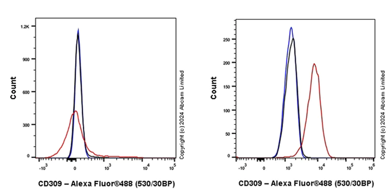 Flow Cytometry - Anti-VEGF Receptor 2 antibody [EPR21231] (AB234110)