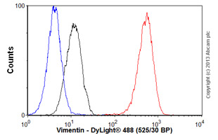Flow Cytometry - Anti-Vimentin antibody [SP20], prediluted (AB27608), expandable thumbnail