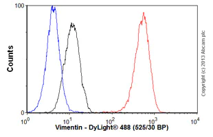 Flow Cytometry - Anti-Vimentin antibody [SP20], prediluted (AB27608)