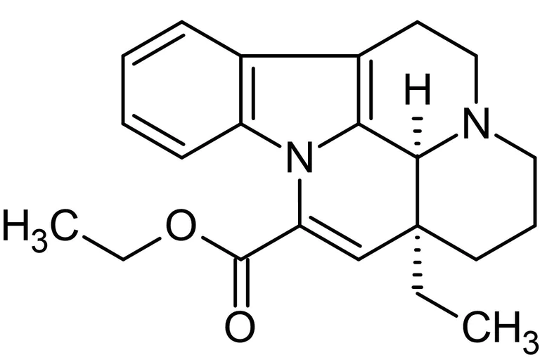 Chemical Structure - Vinpocetine, PDE1 inhibitor (AB144615)