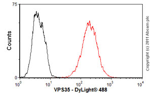 Flow Cytometry - Anti-VPS35 antibody [2D3] (AB57632)