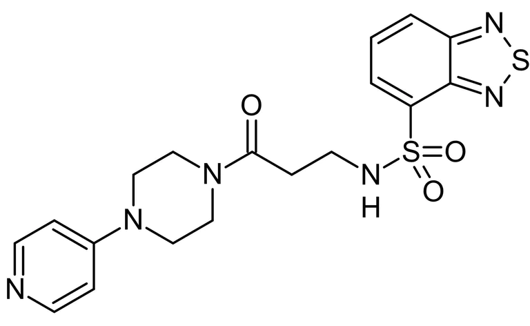 Chemical Structure - VU0255035, muscarinic M1 antagonist (AB141424)