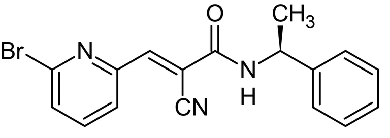 Chemical Structure - WP1066, JAK/STAT3 inhibitor (AB141440)
