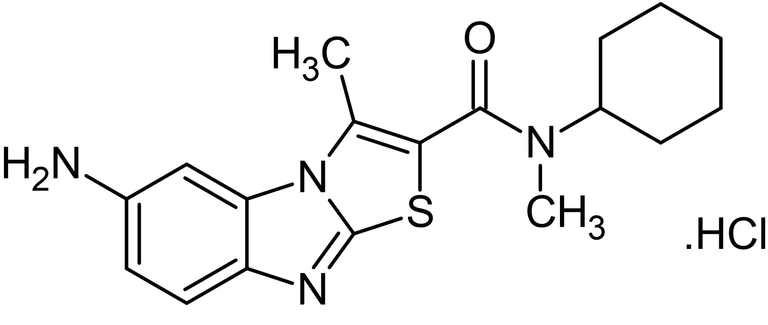 Chemical Structure - YM298198 hydrochloride, mGlu1 antagonist (AB120015)