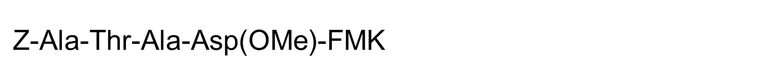 Chemical Structure - Z-ATAD-FMK, Caspase-12 inhibitor (AB141383)