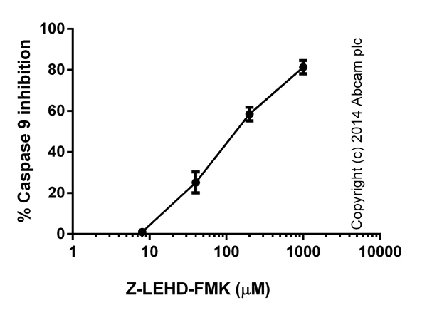 Functional Studies - Z-LEHD-FMK, caspase-9 inhibitor (AB142026)