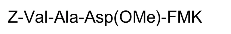 Chemical Structure - Z-VAD(OMe)-FMK, Cell permeable, irreversible pan-caspase inhibitor (AB120487)