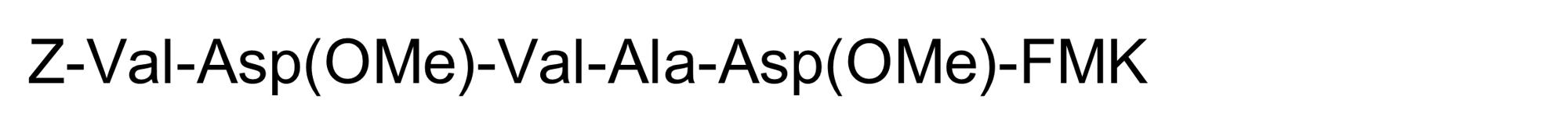 Chemical Structure - Z-VDVAD-FMK, caspase-2 inhibitor (AB142035), expandable thumbnail