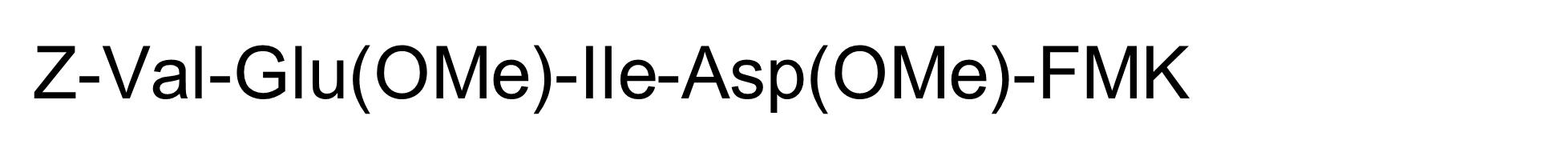 Chemical Structure - Z-VEID-FMK, caspase-6 inhibitor (AB142025), expandable thumbnail