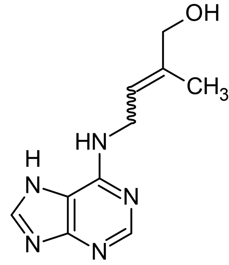 Chemical Structure - Zeatin, cytokinin growth regulator (AB146530)