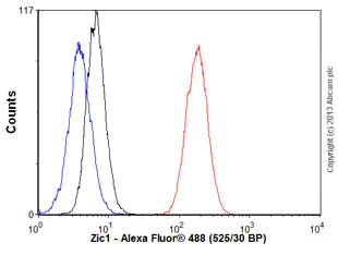Flow Cytometry (Intracellular) - Anti-Zic1 antibody [EPR7291(2)] (AB134951)