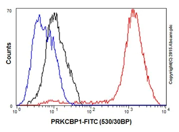 Flow Cytometry (Intracellular) - Anti-ZMYND8 antibody [EPR16924] - BSA and Azide free (AB232622)